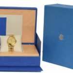 Piaget Polo 18k Yellow Gold Champagne 34mm Automatic Watch +Box 24001 M 501 D