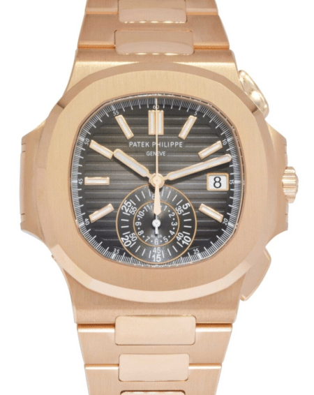 Patek Philippe Nautilus DISCONTINUED 18K Rose Gold Watch B/P NEW '23 5980/1R