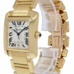 Cartier Tank Francaise 18k Yellow Gold Large Automatic Watch 1840