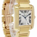 Cartier Tank Francaise 18k Yellow Gold Large Automatic Watch 1840