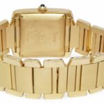 Cartier Tank Francaise 18k Yellow Gold Large Automatic Watch 1840