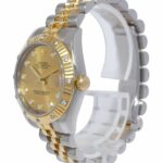 Rolex Datejust 18k Yellow Gold/Steel 
Diamond Champagne Dial 31mm Watch 178313