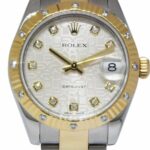 Rolex Datejust 18k Yellow Gold/Steel 
Diamond Jubilee Dial 31mm Watch V 178313