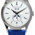 Patek Philippe 5396 18k White Gold Annual Calendar 38mm Mens Watch B/P '10 5396G