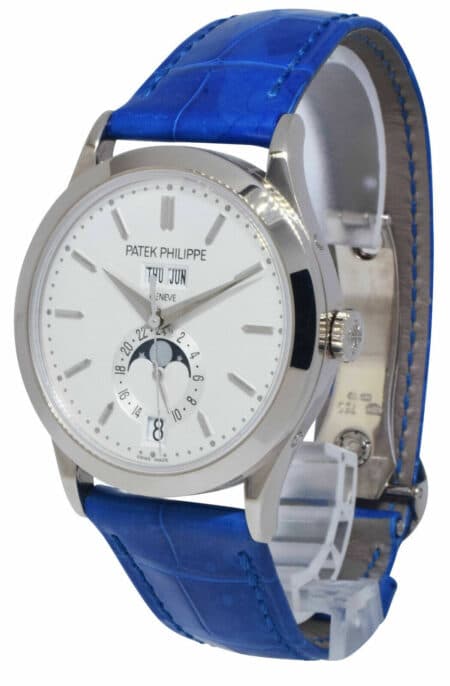 Patek Philippe 5396 18k White Gold Annual Calendar 38mm Mens Watch B/P '10 5396G