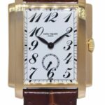 Patek Philippe Gondolo 5024 18k Yellow Gold Mens Manual Watch 
Box 5024J