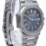 Patek Philippe 3800 Nautilus Stainless Steel Blue Dial 37.5mm Watch 3800A/001