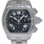 Cartier Roadster XL Chronograph Steel Black Dial Automatic Watch W62007X6 2618