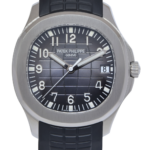 Patek Philippe Aquanaut Jumbo 5167 Steel Rubber Mens 40mm Watch B/P 5167A