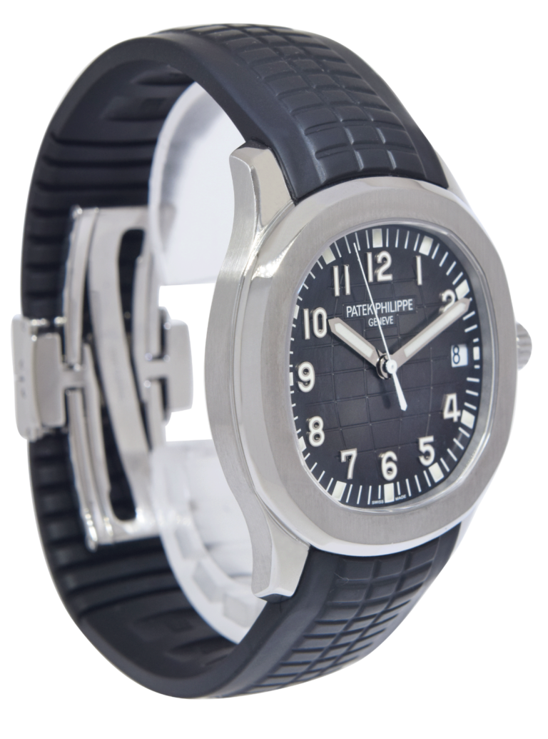 Patek Philippe Aquanaut Jumbo 5167 Steel Rubber Mens 40mm Watch B/P 5167A