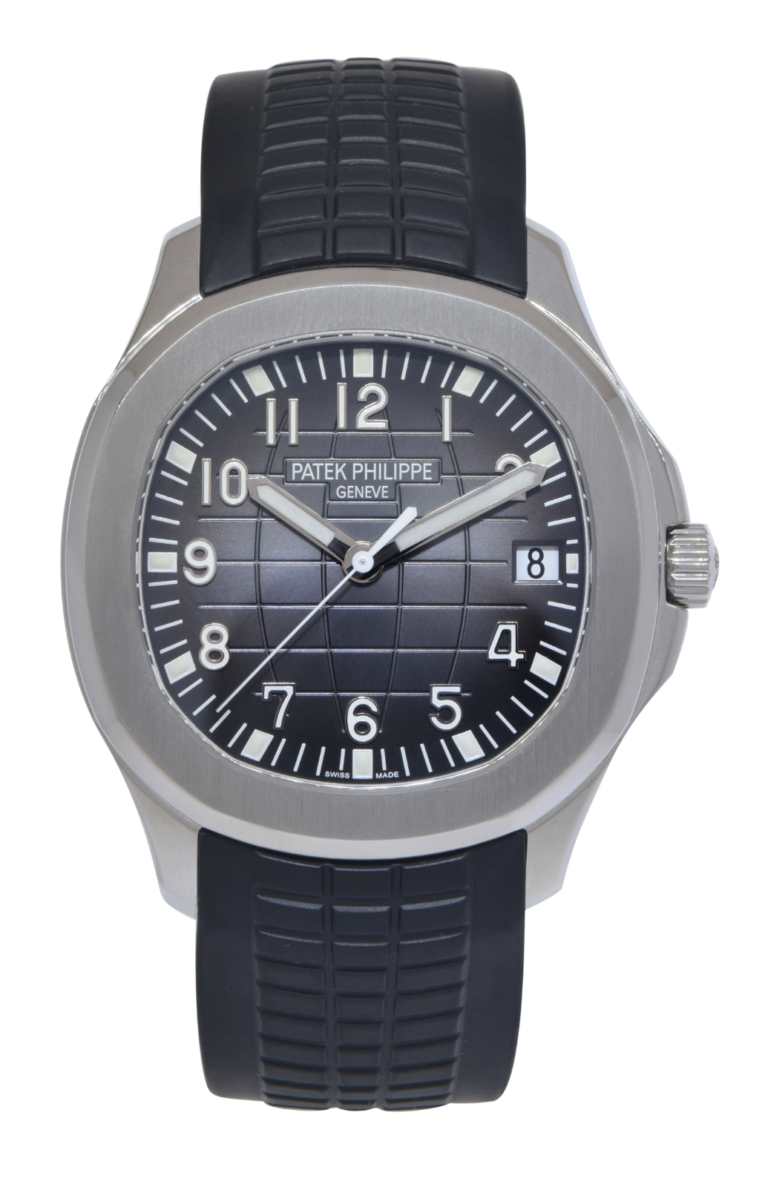 Patek Philippe Aquanaut Jumbo 5167 Steel Rubber Mens 40mm Watch B/P 5167A