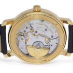 Patek Philippe Complications 18k Yellow Gold Power Reserve Moon Mens Watch 5055J