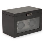 Axis Double Watch Winder with Storage