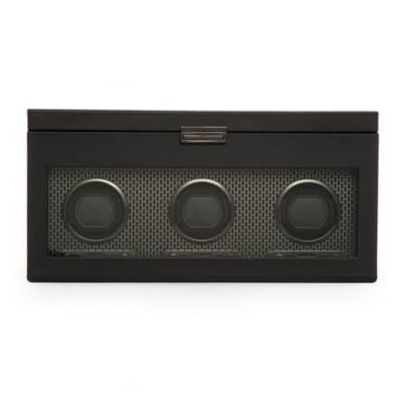 Axis Triple Watch Winder with Storage