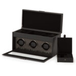 Axis Triple Watch Winder with Storage