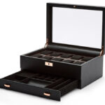 Axis 10 Piece Watch Box with Drawer