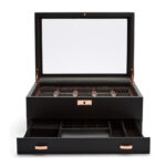 Axis 10 Piece Watch Box with Drawer