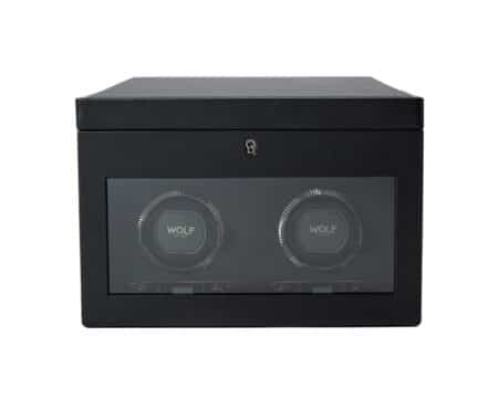 British Racing Double Watch Winder with Storage