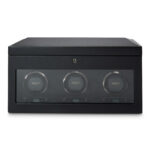 British Racing Triple Watch Winder with Storage