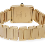 Cartier Tank Francaise Midsize 18k Yellow Gold Ladies Quartz Watch W50003N2 1821