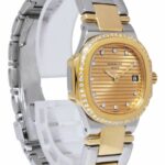 Patek Philippe Nautilus 18k Yellow Gold/Steel Diamond Ladies 27mm Watch 4700