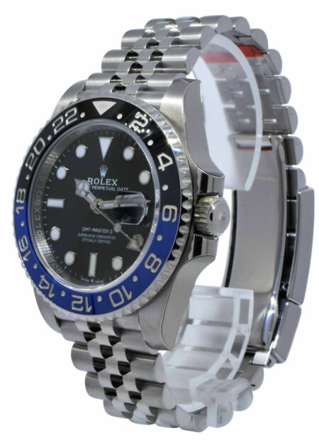 NOS Rolex GMT-Master II Steel Black/Blue Ceramic Jubilee Watch B/P '20 126710