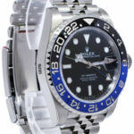 NOS Rolex GMT-Master II Steel Black/Blue Ceramic Jubilee Watch B/P '20 126710