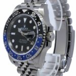 NOS Rolex GMT-Master II Steel Black/Blue Ceramic Jubilee Watch B/P '20 126710