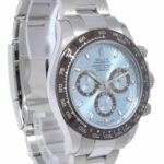 Rolex Daytona Chronograph Platinum Ice Blue Dial Watch B/P '23' 116506