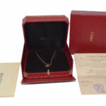 NEW Cartier Baby Love 18k Rose Gold Pendant Necklace Box/Papers B7212300