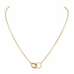 NEW Cartier Baby Love 18k Rose Gold Pendant Necklace Box/Papers B7212300