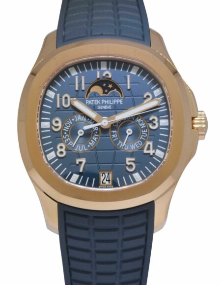 NEW Patek Aquanaut Annual Calendar 18k Rose Gold Watch B/P '23 5261R