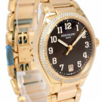 NEW Patek Philippe Twenty~4 18k RG Brown Dial Diamond Ladies Auto B/P 7300/1200R