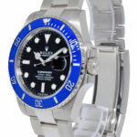 NEW Rolex "Smurf" Submariner 18K White Gold Blue Ceramic Watch '23 B/P 126619LB