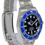 NEW Rolex "Smurf" Submariner 18K White Gold Blue Ceramic Watch '23 B/P 126619LB