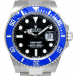 NEW Rolex "Smurf" Submariner 18K White Gold Blue Ceramic Watch '23 B/P 126619LB