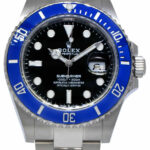 NEW Rolex "Smurf" Submariner 18K White Gold Blue Ceramic Watch '23 B/P 126619LB