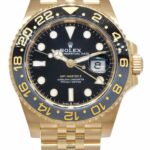 NEW Rolex GMT-Master II 18k Yellow Gold 
Ceramic 40mm Jubilee Watch '24 126718