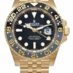 NEW Rolex GMT-Master II 18k Yellow Gold 
Ceramic 40mm Jubilee Watch '24 126718