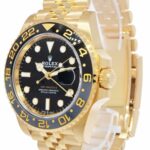 NEW Rolex GMT-Master II 18k Yellow Gold 
Ceramic 40mm Jubilee Watch '24 126718