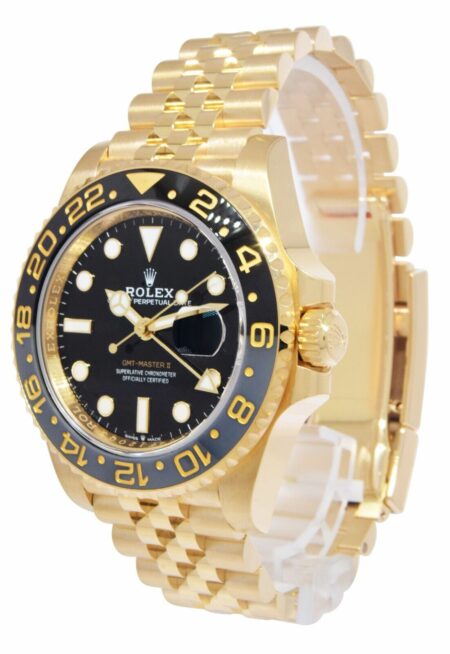 NEW Rolex GMT-Master II 18k Yellow Gold & Ceramic 40mm Jubilee Watch '24 126718