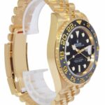 NEW Rolex GMT-Master II 18k Yellow Gold 
Ceramic 40mm Jubilee Watch '24 126718