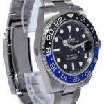 NEW Rolex GMT-Master II Black/Blue Mens Ceramic Oyster Steel B/P '22 126710