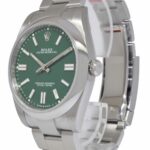 NEW Rolex Oyster Perpetual 41 Steel Green Dial Mens Watch Box/Papers '21 124300