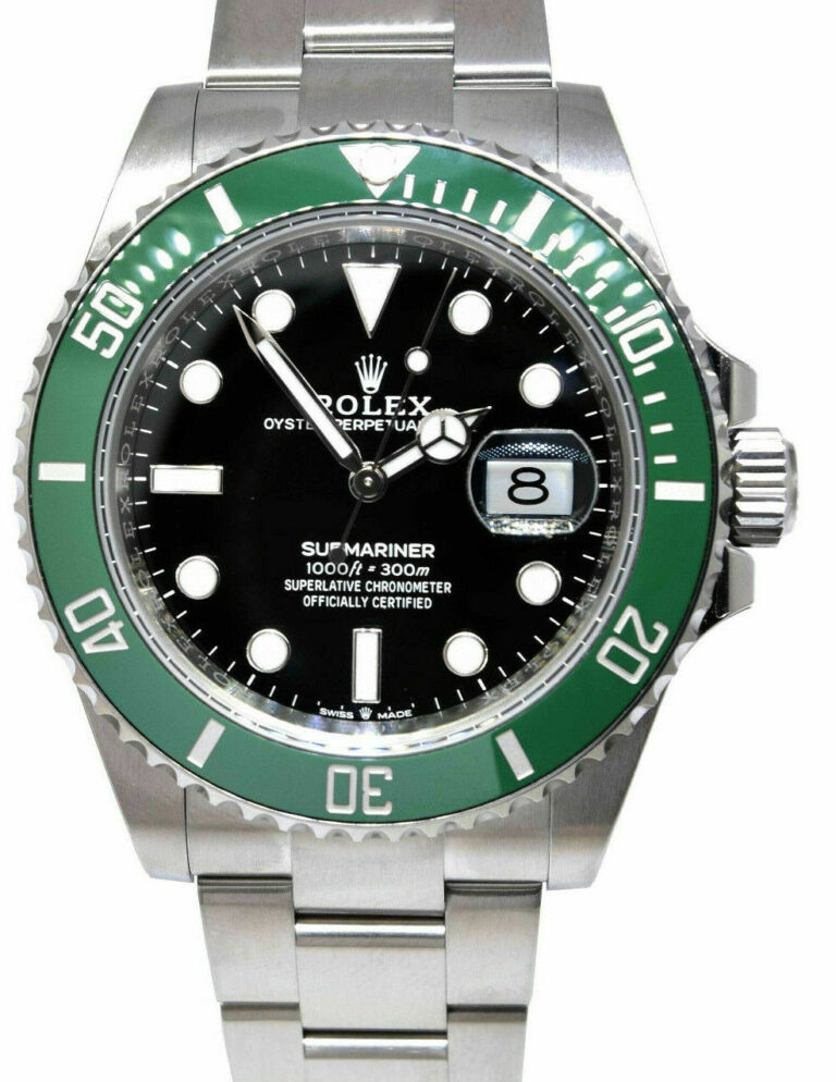 NEW Rolex Submariner Date "Starbucks" Steel Oyster 41mm Watch B/P '22 126610