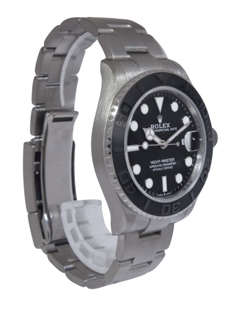 NEW Rolex Yacht-Master 42 RLX Titanium Intense Black Dial Watch B/P '24 226627