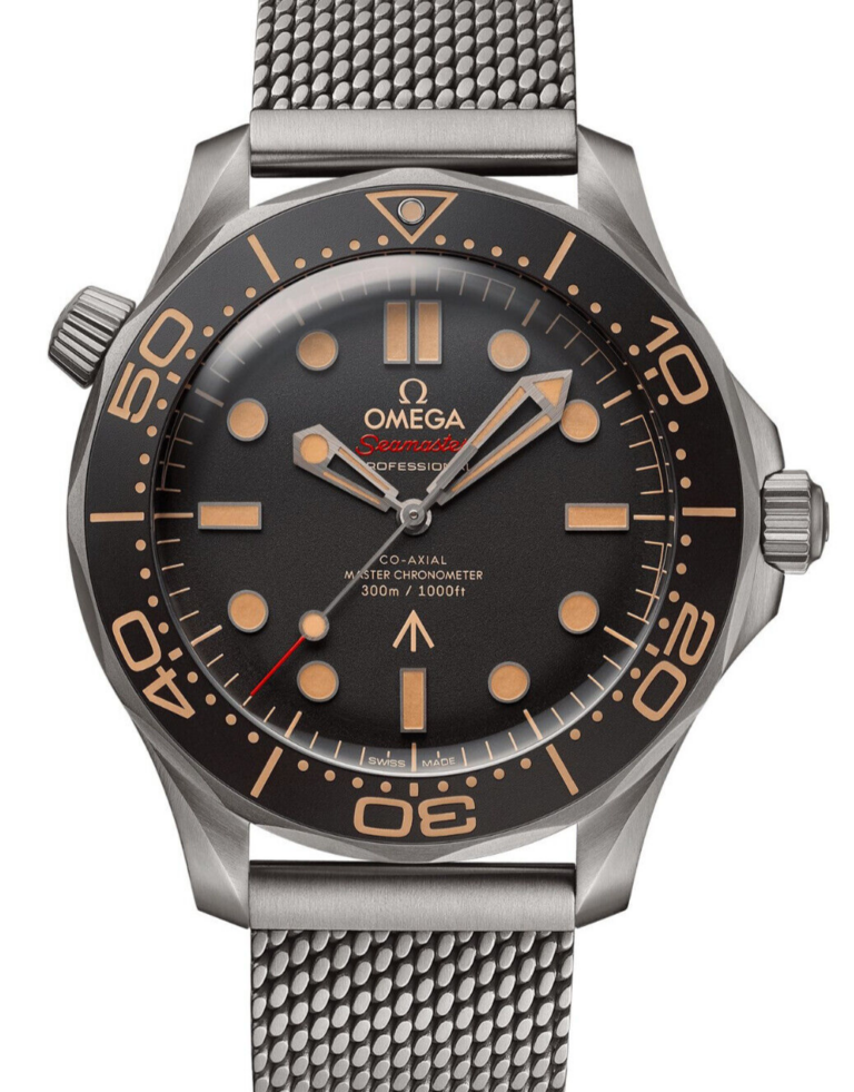 NEW Seamaster Diver 300m 007 Edition Titanium 42mm Watch B/P 210.90.42.20.01.001