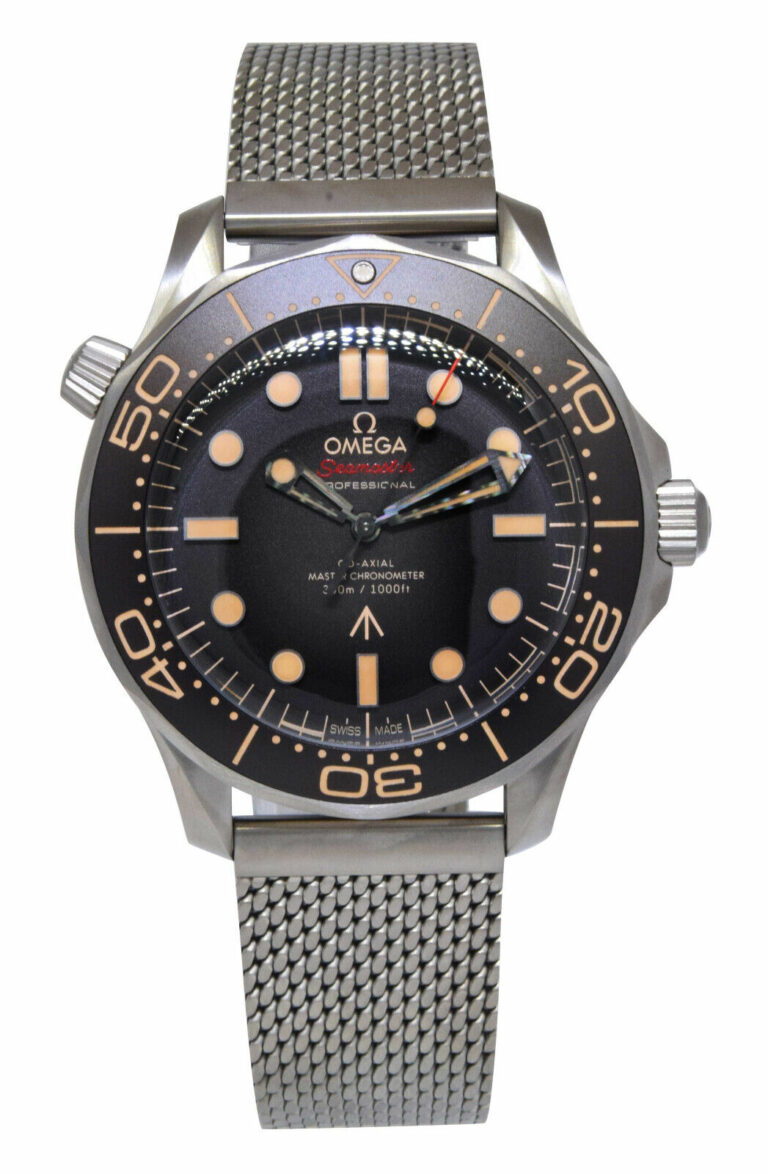 NEW Seamaster Diver 300m 007 Edition Titanium 42mm Watch B/P 210.90.42.20.01.001