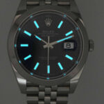 NOS Rolex Datejust 41 Steel Blue Dial Jubilee Bracelet Mens Watch B/P '21 126300