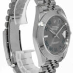 NEW Rolex Datejust 41 Steel Gray Wimbledon Dial Jubilee Watch B/P '24 126300